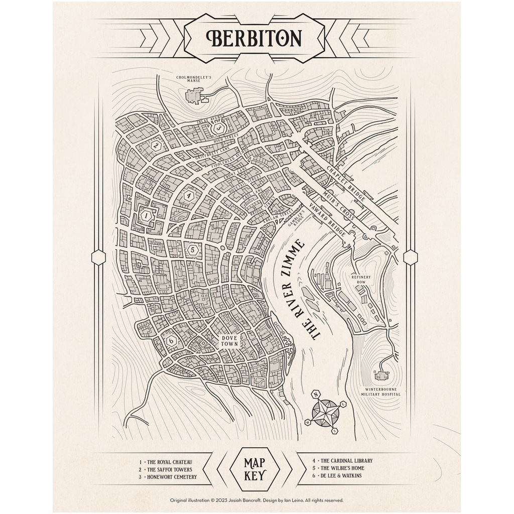 Hexologists: Berbiton Map