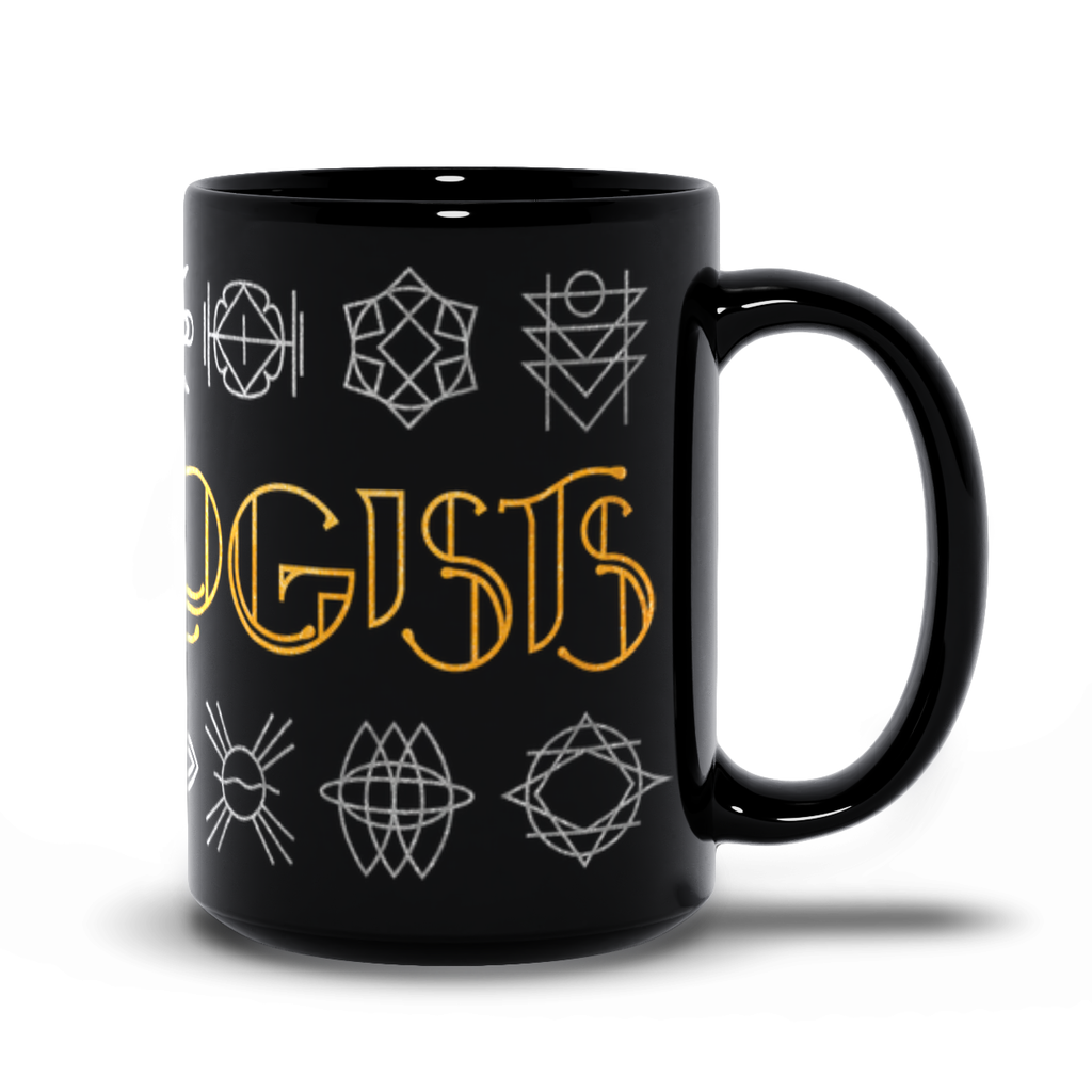 Hexologists: Hexdex Black Mugs