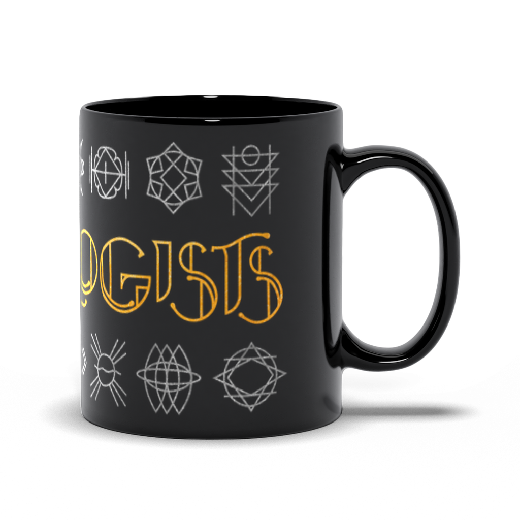 Hexologists: Hexdex Black Mugs