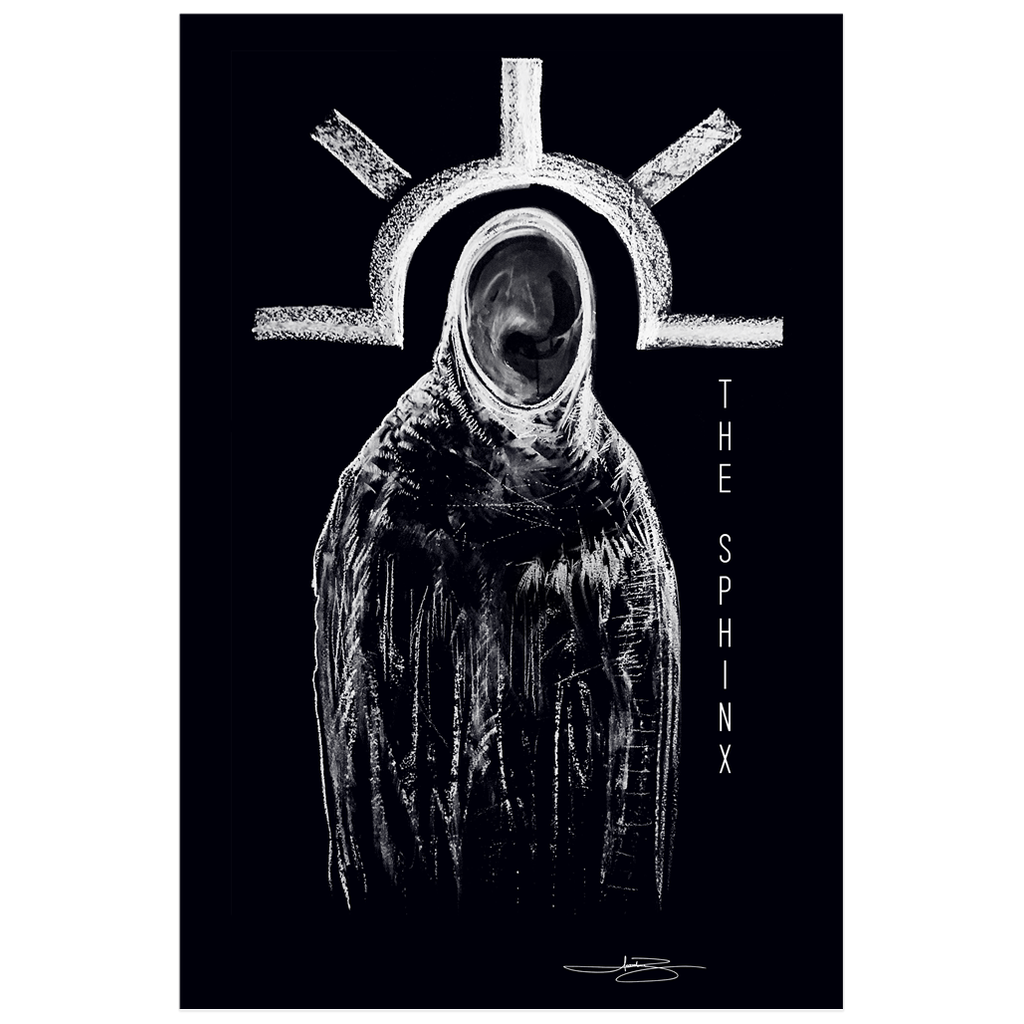 Books of Babel: Sphinx "Halo" Art Prints
