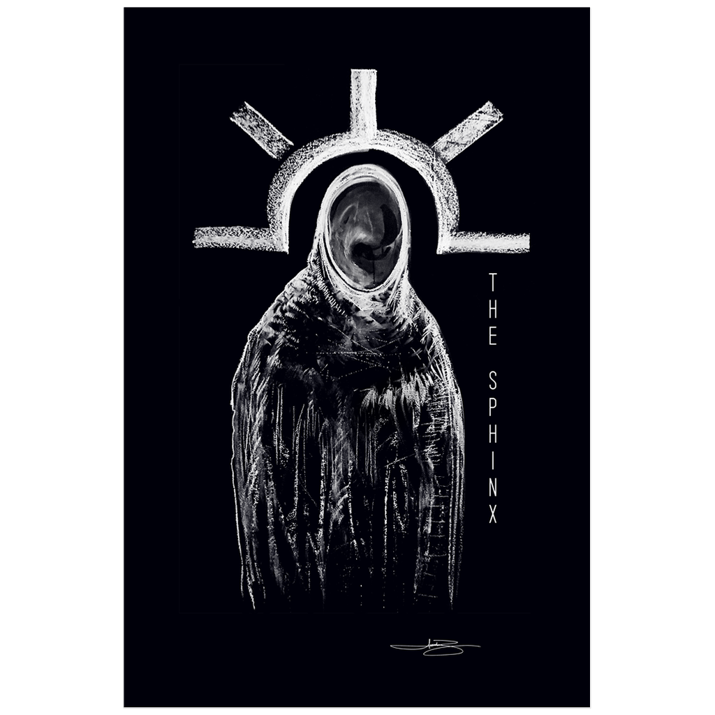 Books of Babel: Sphinx "Halo" Art Prints