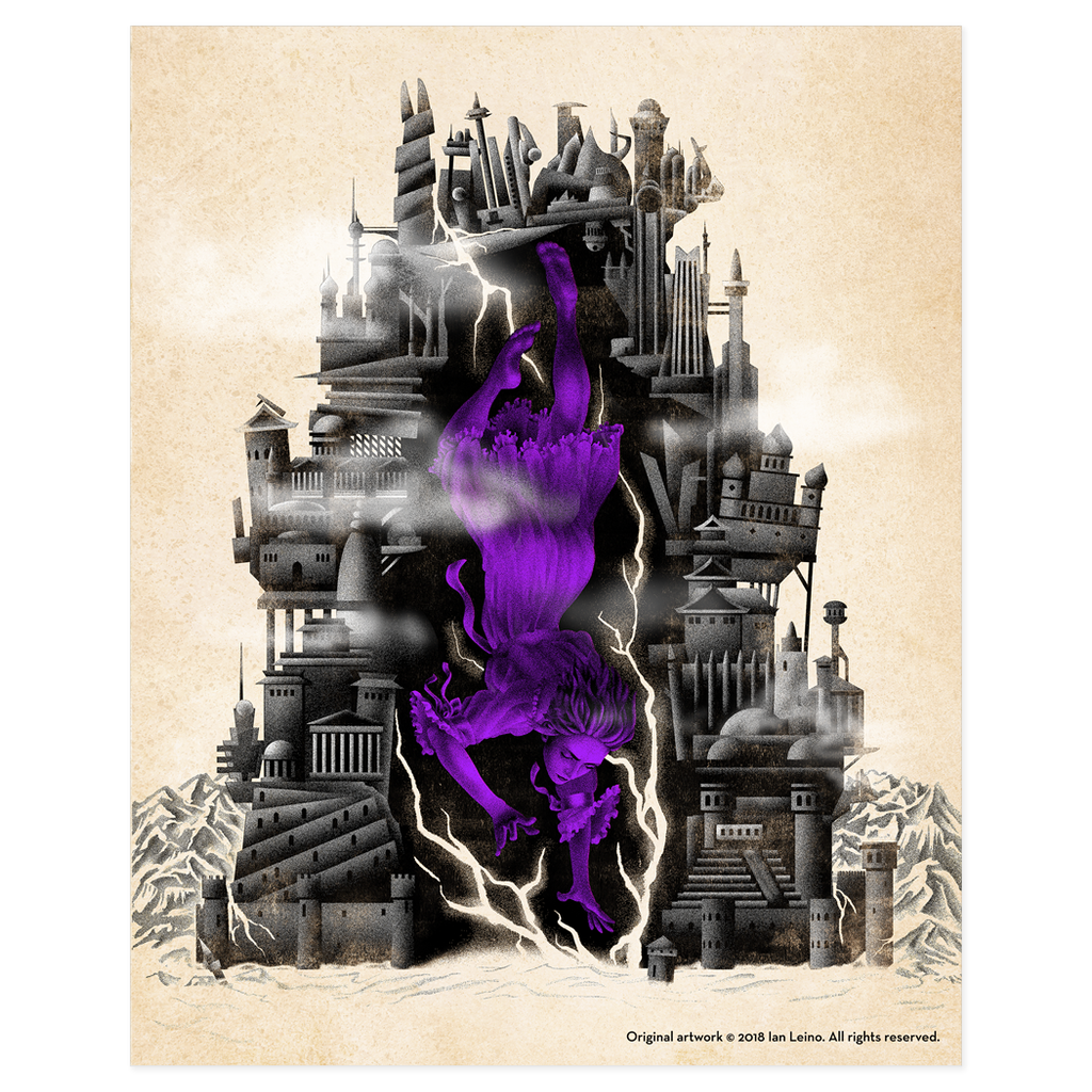 Books of Babel: The Hod King Cover - Art Prints