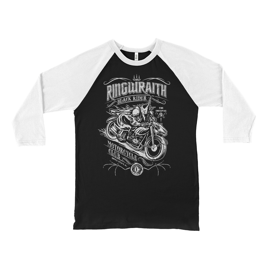 Black Rider Motorcycle Club - Baseball Tee