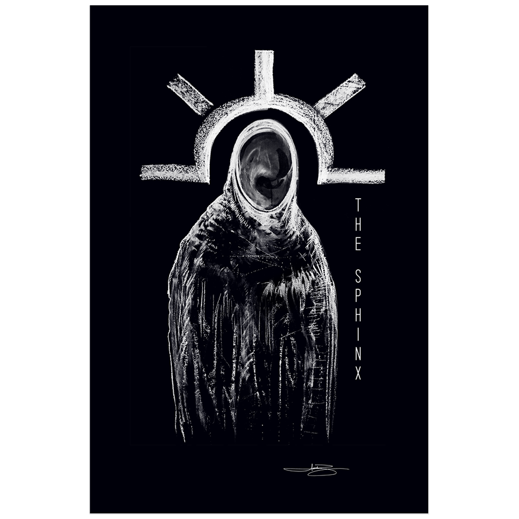 Books of Babel: Sphinx "Halo" Art Prints