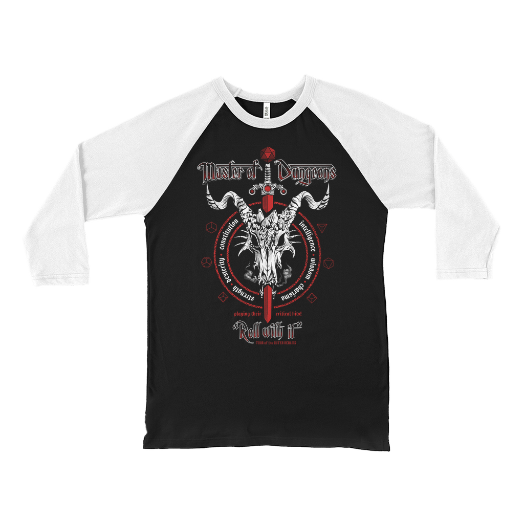 Master of Dungeons - Baseball Tee