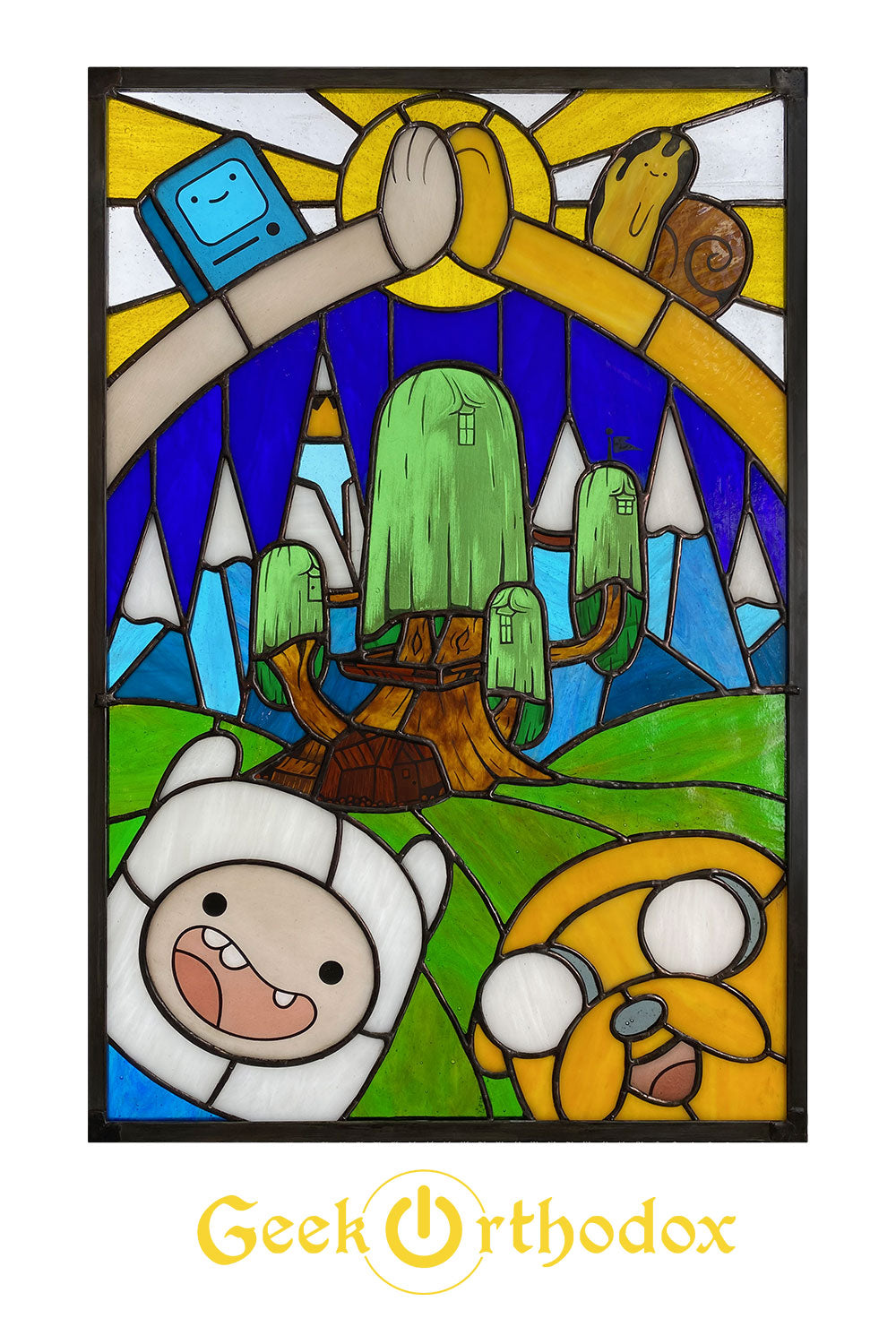 Original Stained Glass Commission (Initial Deposit)