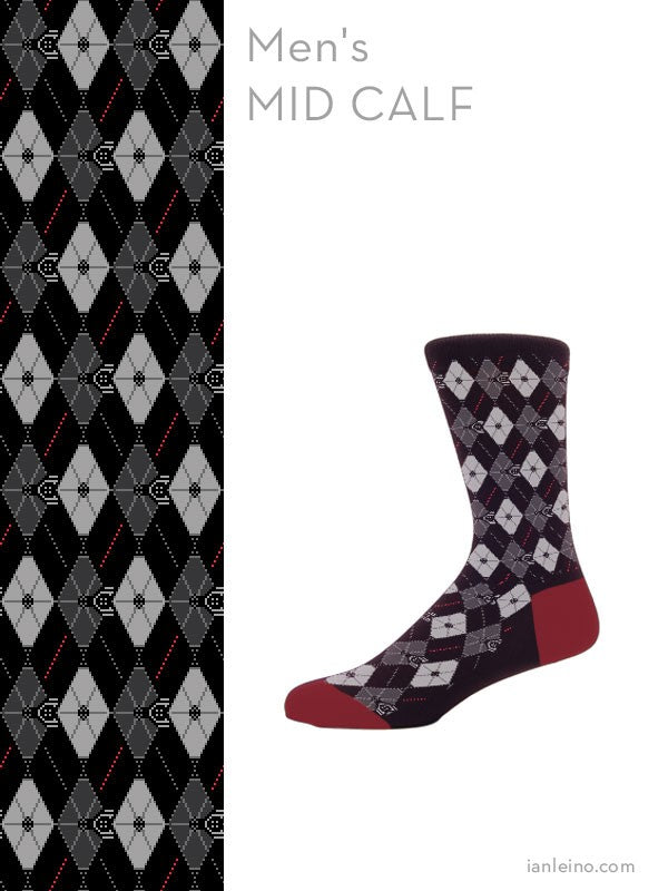 Argyle Fighters Socks