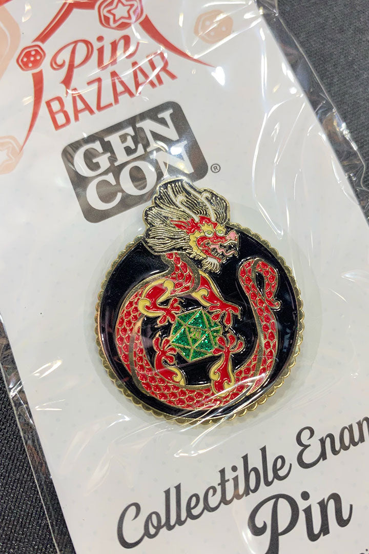 Dragon D20 - Enamel Pin