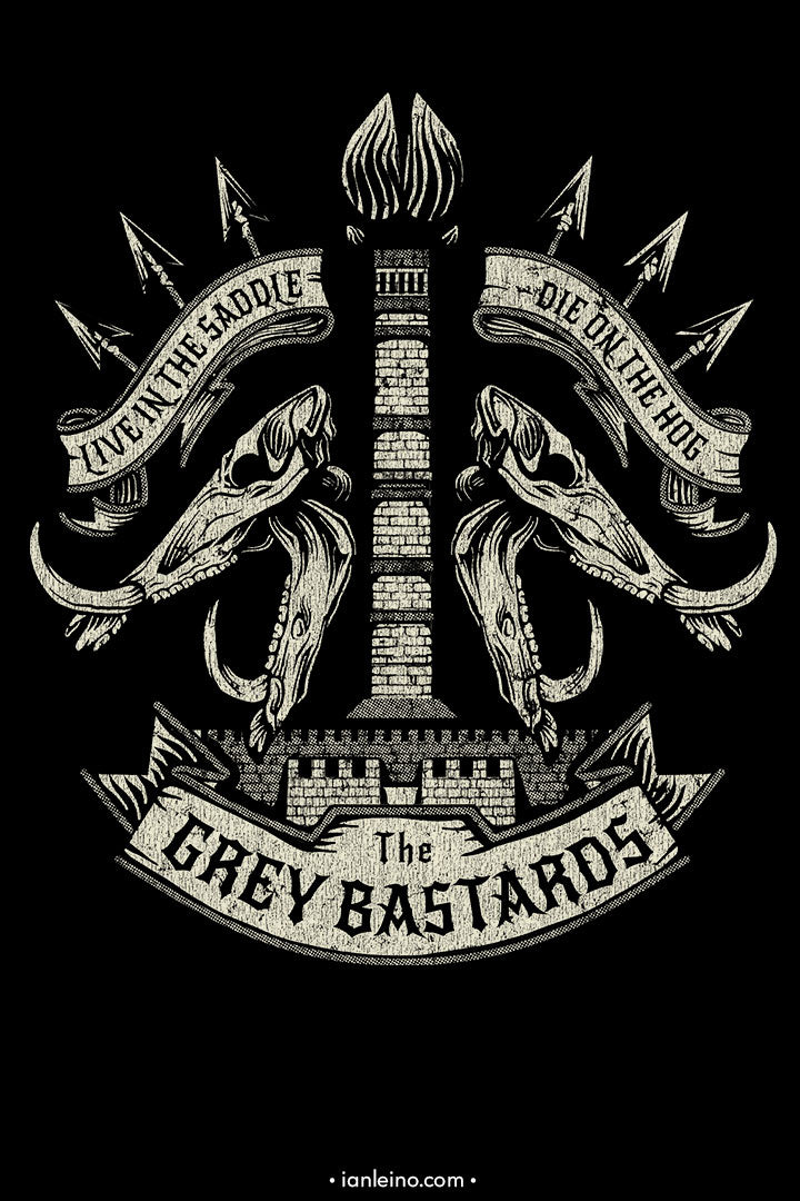 Grey Bastards Crest - Hoodie