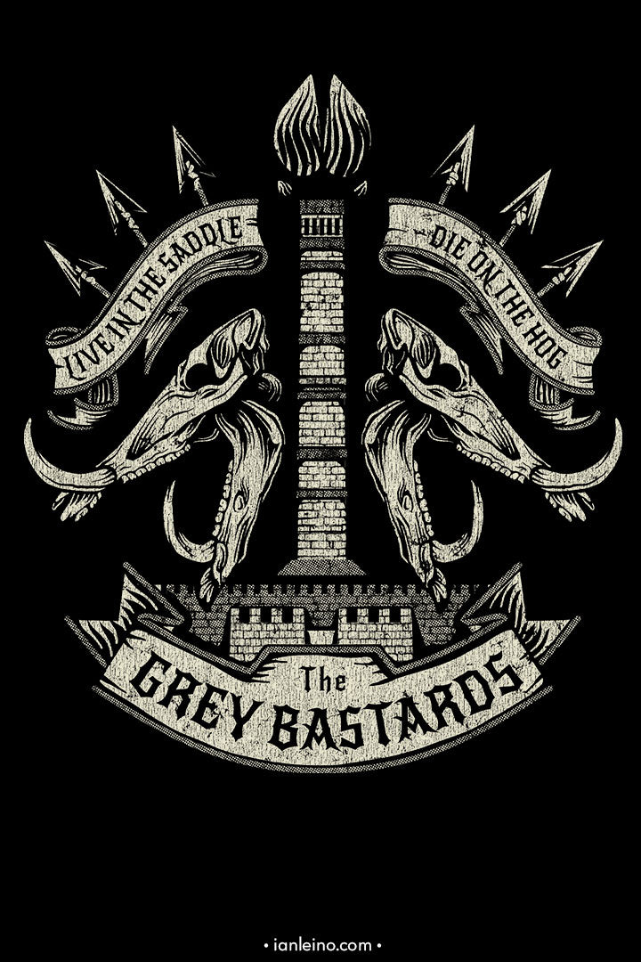 Grey Bastards Crest - Hoodie