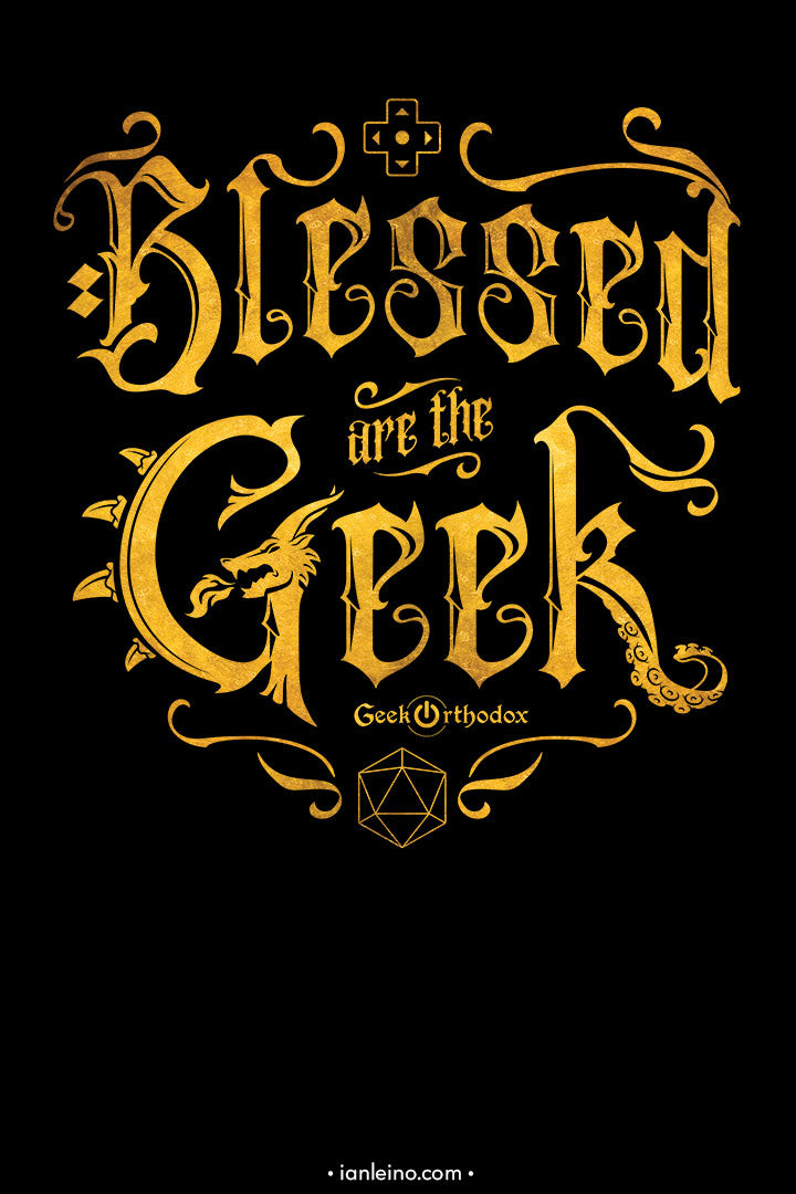 Blessed are the Geek Hoodie