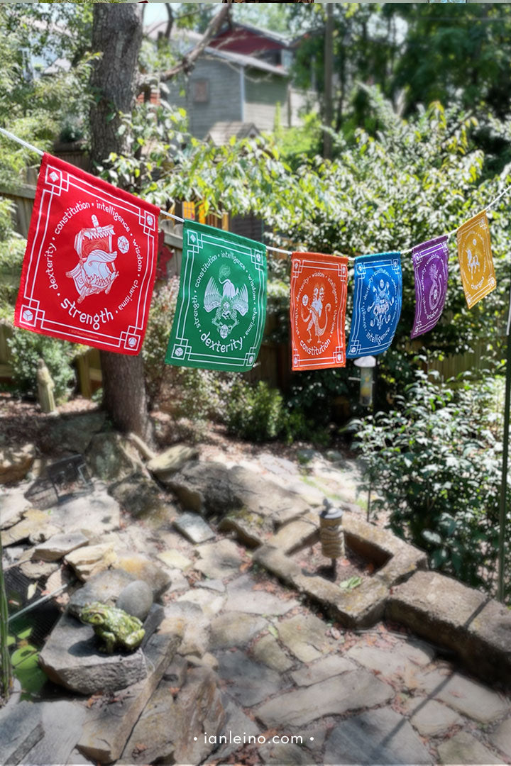 Dungeon Bunting - Inspiration Flags