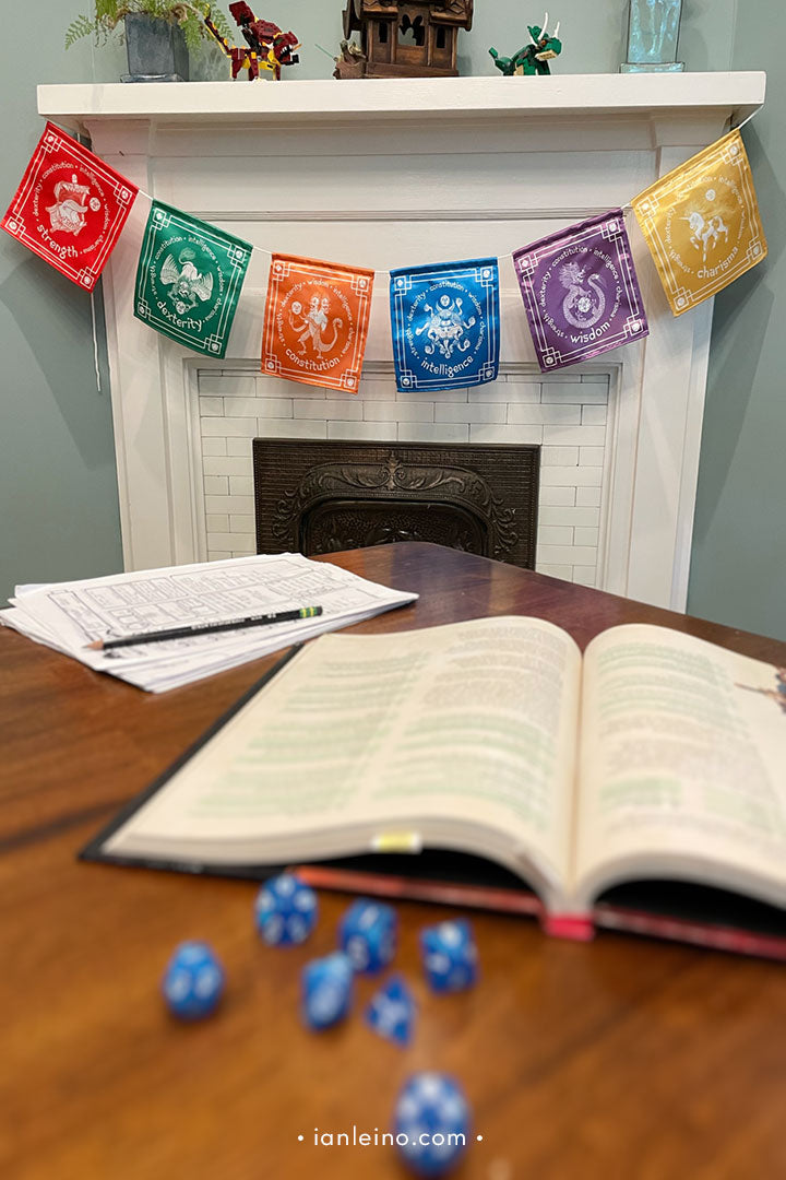 Dungeon Bunting - Inspiration Flags