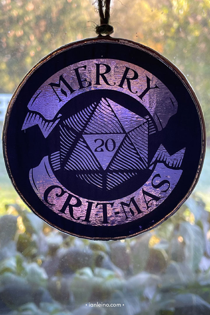 Merry 'Crit-Mas' Ornament