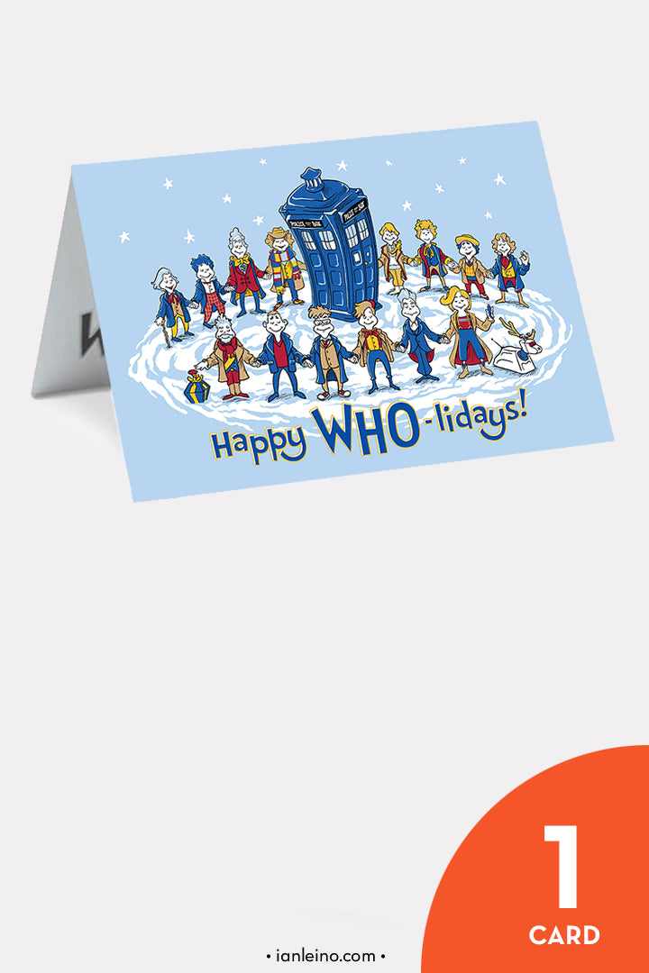 WHO-lidays Cards