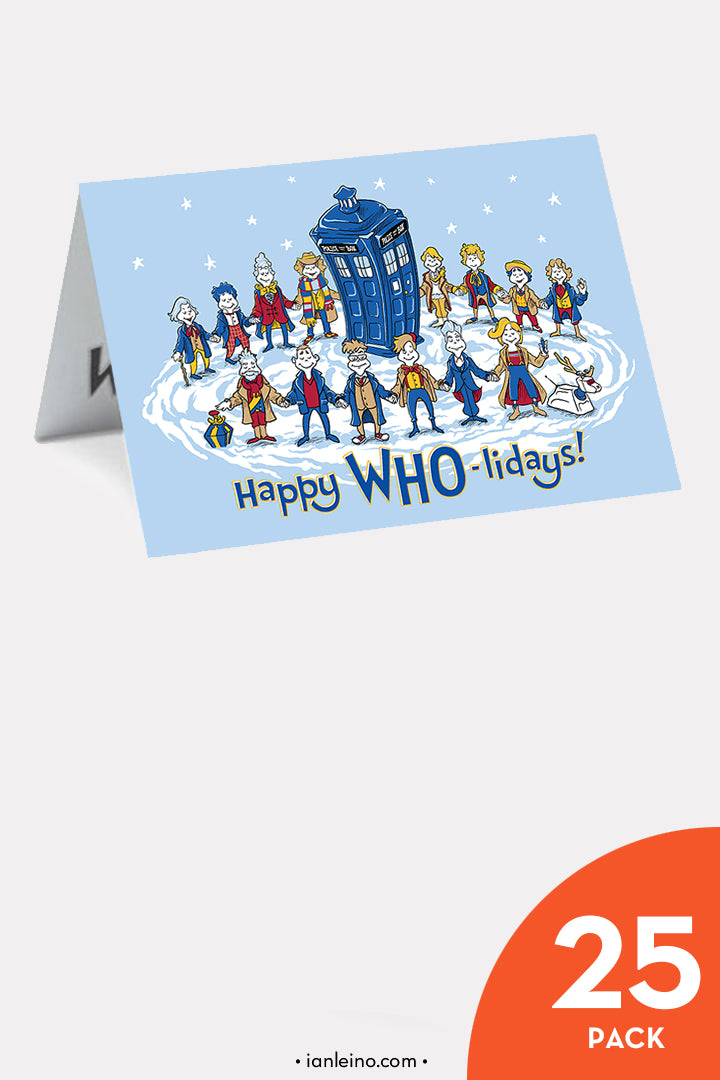 WHO-lidays Cards