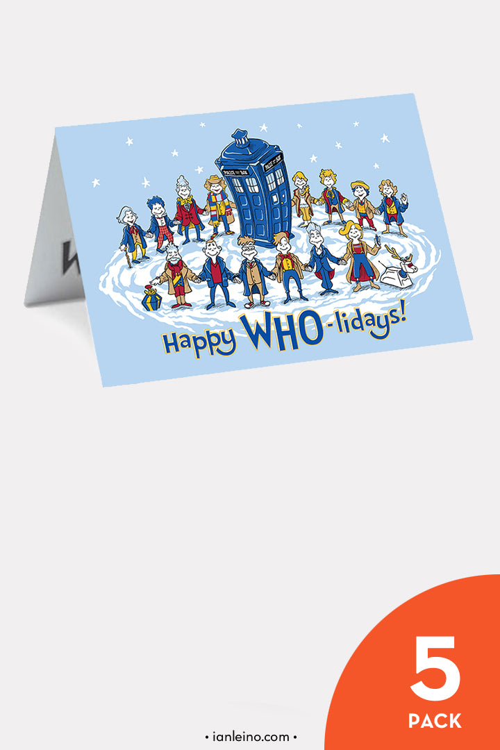 WHO-lidays Cards