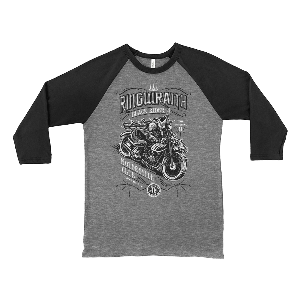 Black Rider Motorcycle Club - Baseball Tee