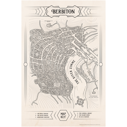 Hexologists: Berbiton Map