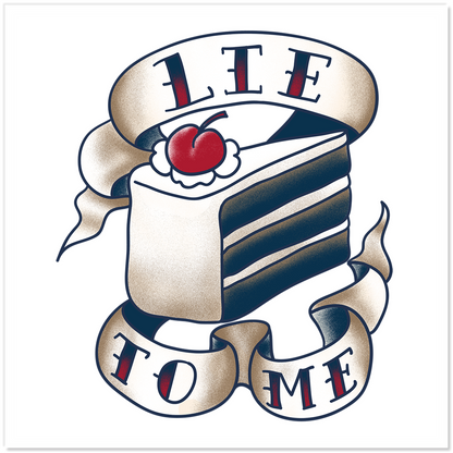 Lie to Me - Stickers