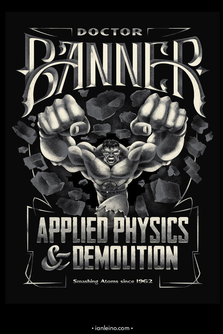 Banner Demolition T-Shirt artwork