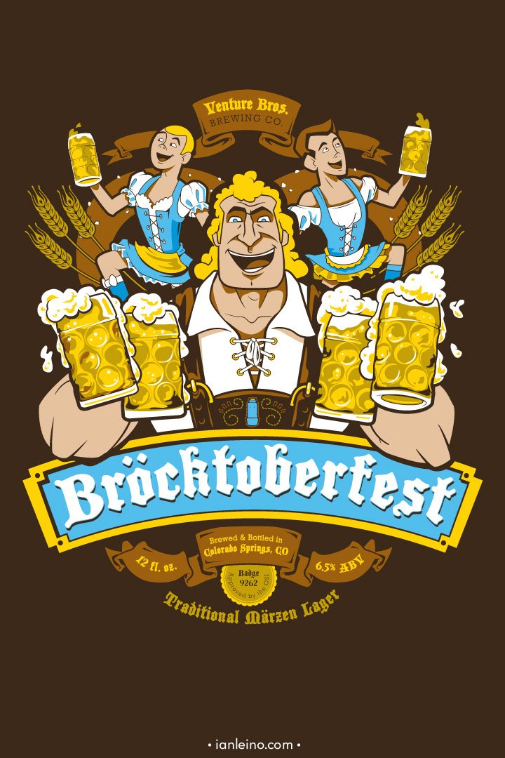 Brocktoberfest T-Shirt artwork 