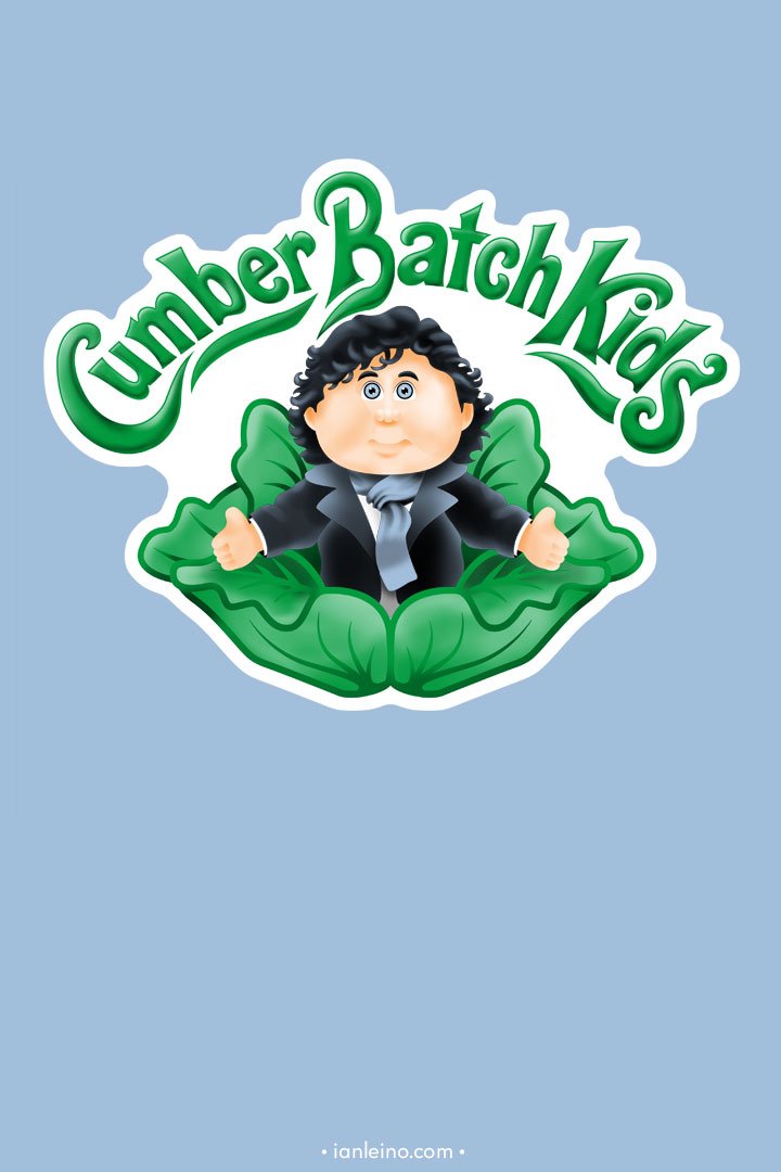 Cumber Batch Kids artwork