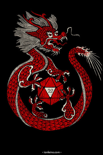 D20 Dragon T-Shirt