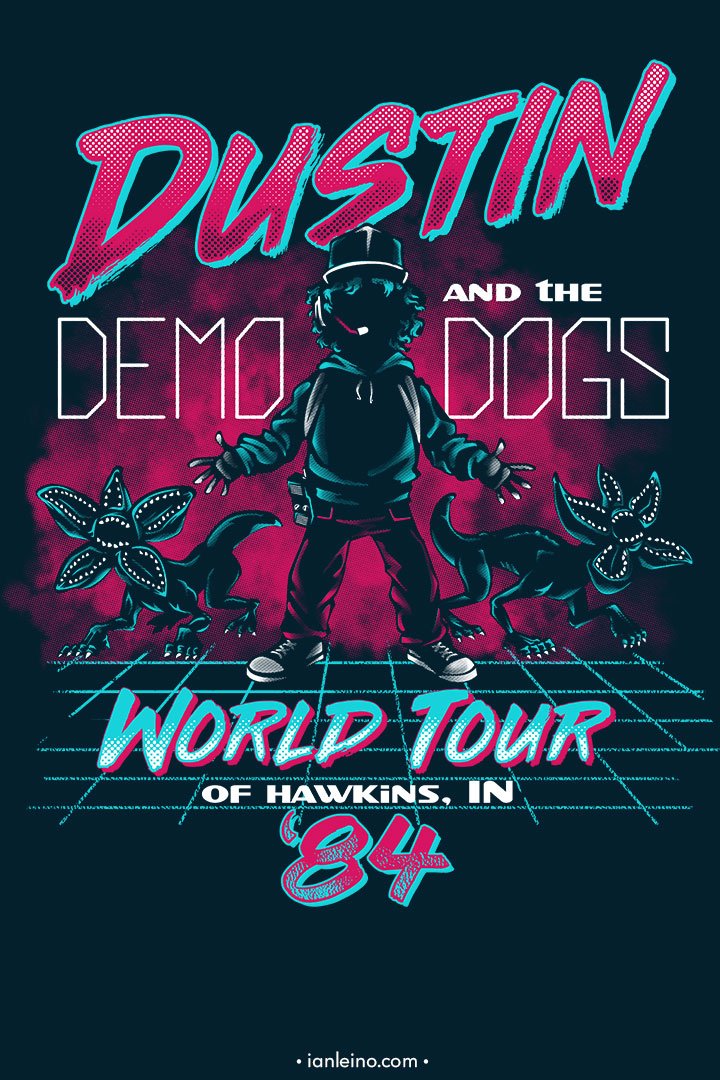 Dustin & the Demo Dogs Concert artwork