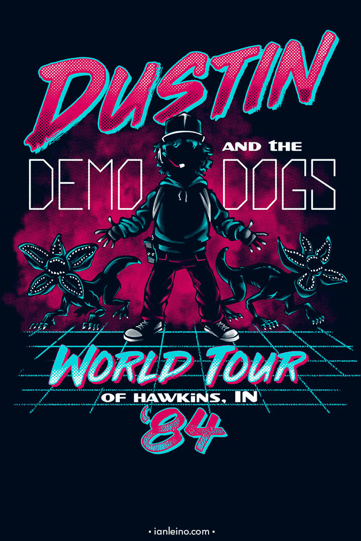 Dustin & the Demo Dogs - Baseball Tee