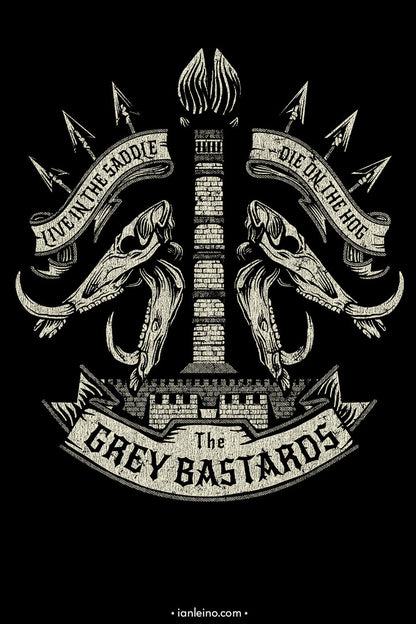 Grey Bastards Crest - Hoodie