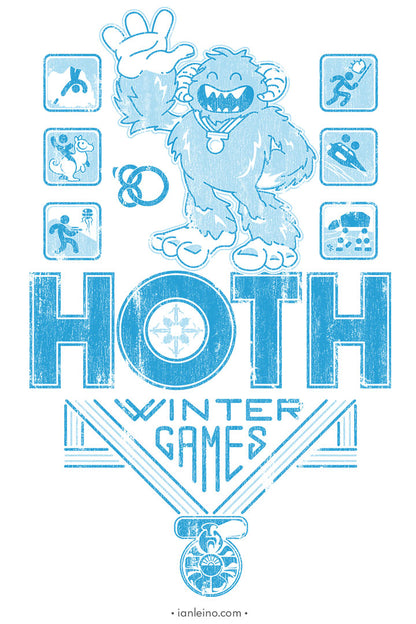 Hoth Winter Games - Baseball Tee