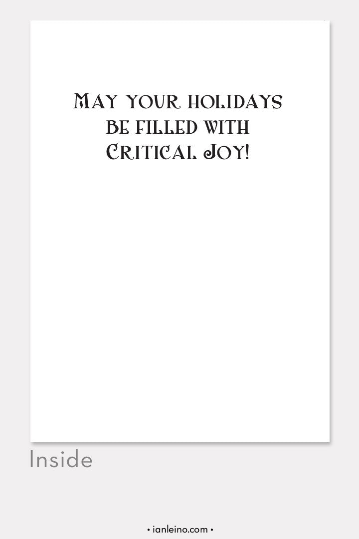 Merry CRIT-mas Holiday Cards