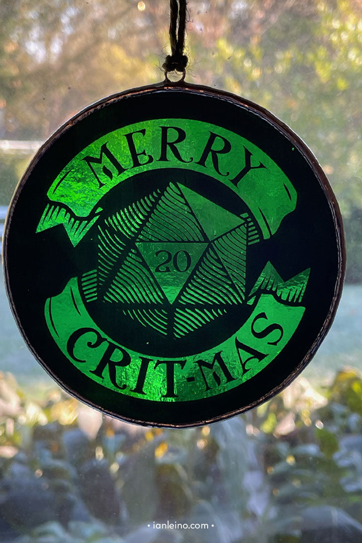 Merry 'Crit-Mas' Ornament