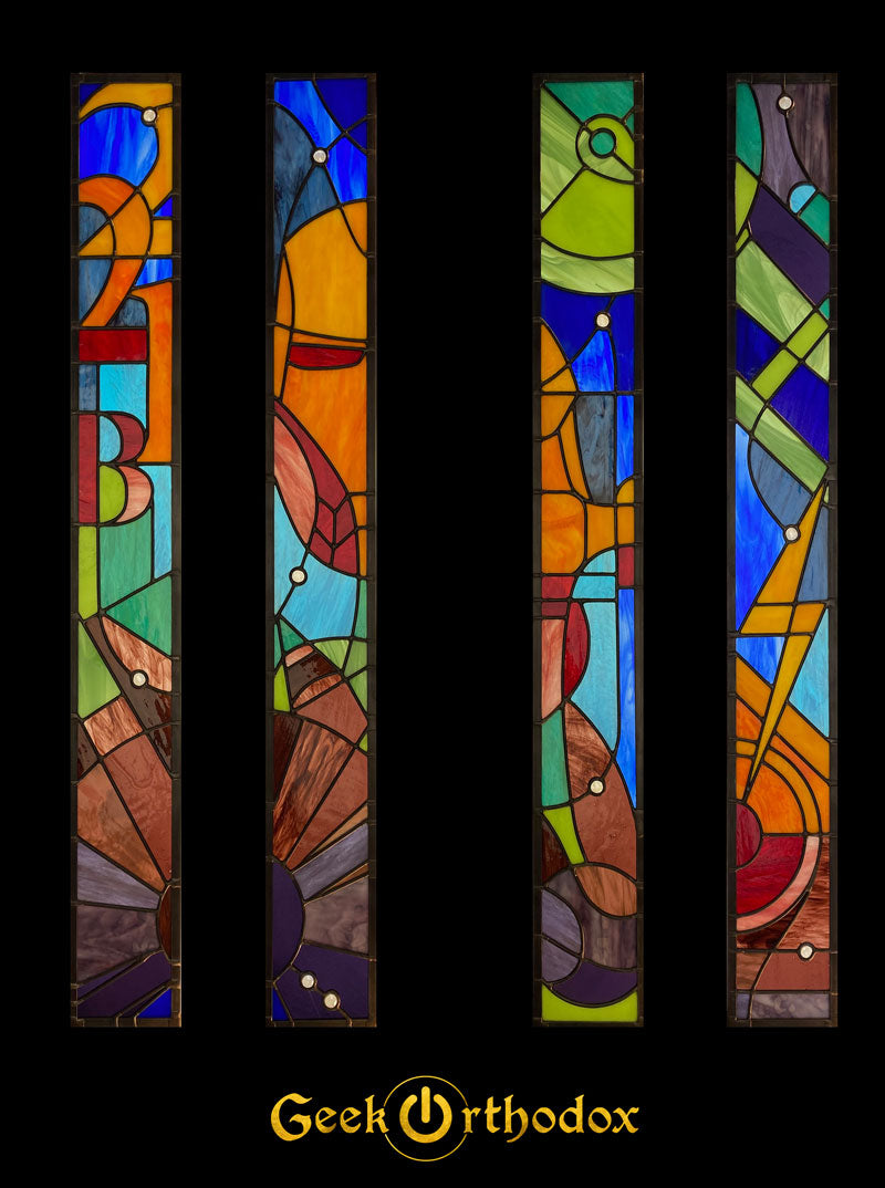 Original Stained Glass Commission (Initial Deposit)