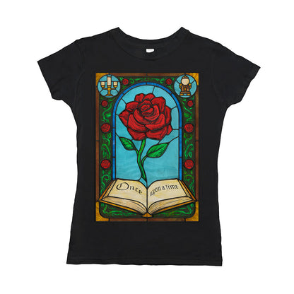 Beauty and the Beast Stained Glass T-Shirt