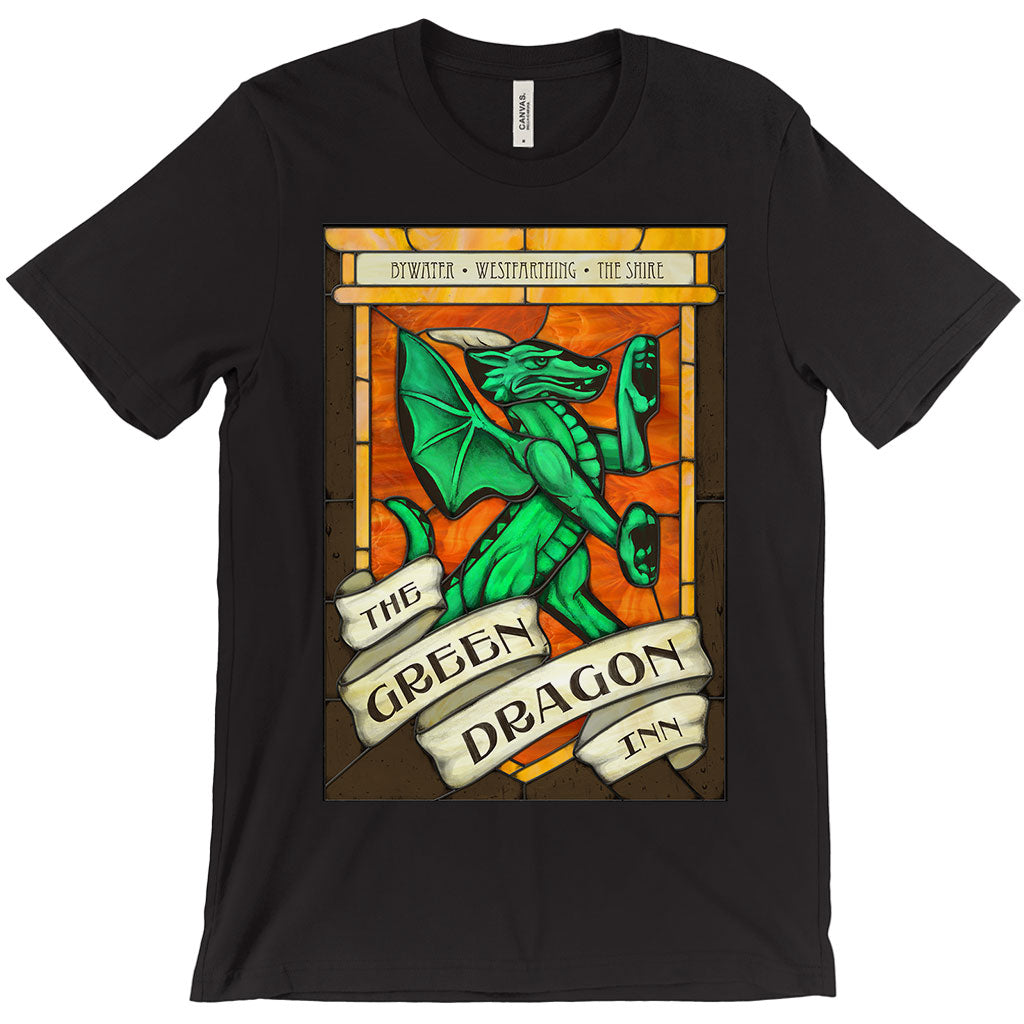 Green Dragon Inn Pub Sign T-Shirt
