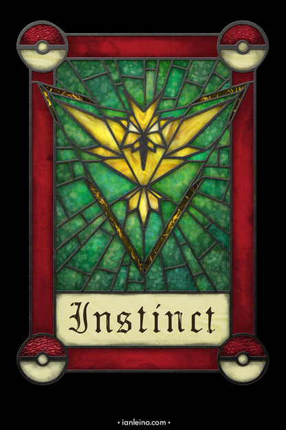 Instinct Stained Glass T-Shirt
