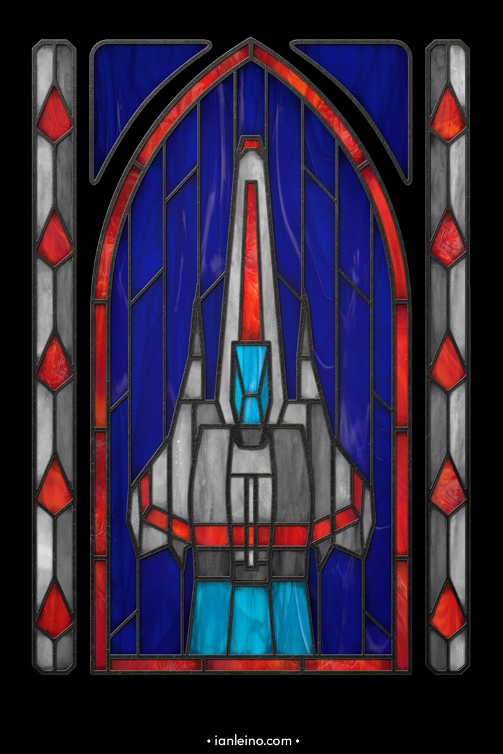 Viper Stained Glass T-Shirt