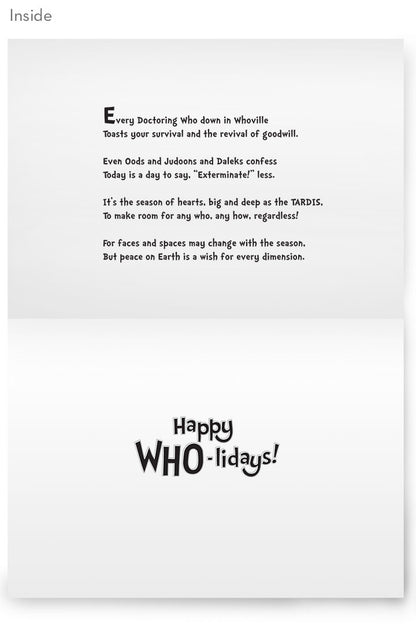 WHO-lidays Cards