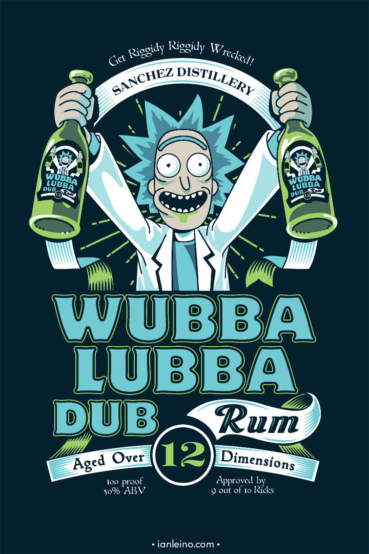 Wubba Lubba Dub Rum T-Shirt