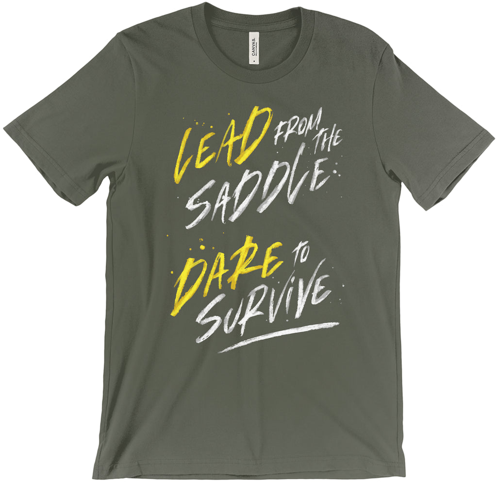 Grey Bastards: Dare to Survive T-Shirt Men's XS Army