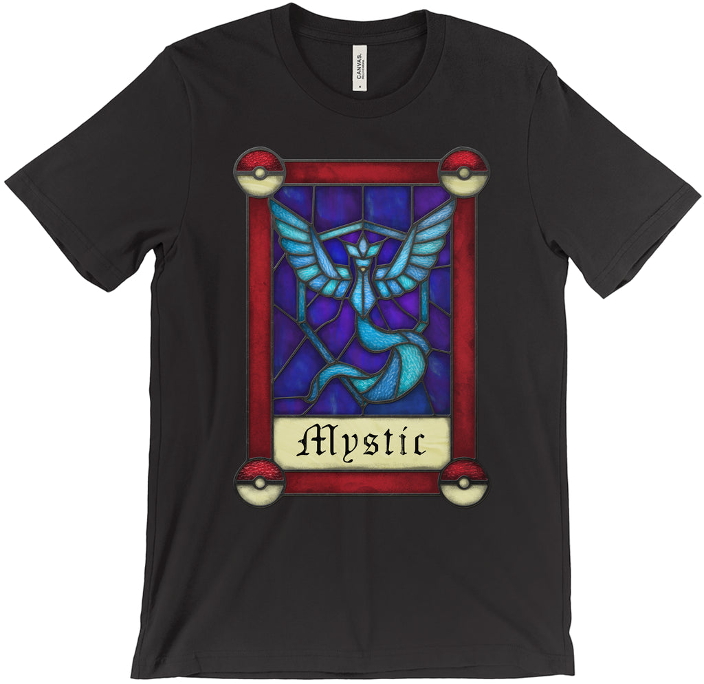 Mystic Stained Glass T-Shirt Men's XS Black