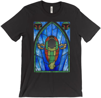 Slave 1 Stained Glass T-Shirt Men's XS Black
