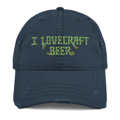Lovecraft Beer - Distressed Dad Hat